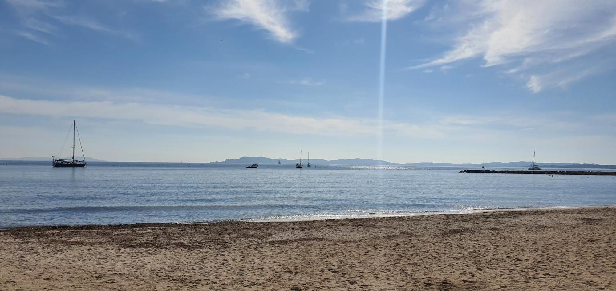 Hyeres Beach Buitenkant foto